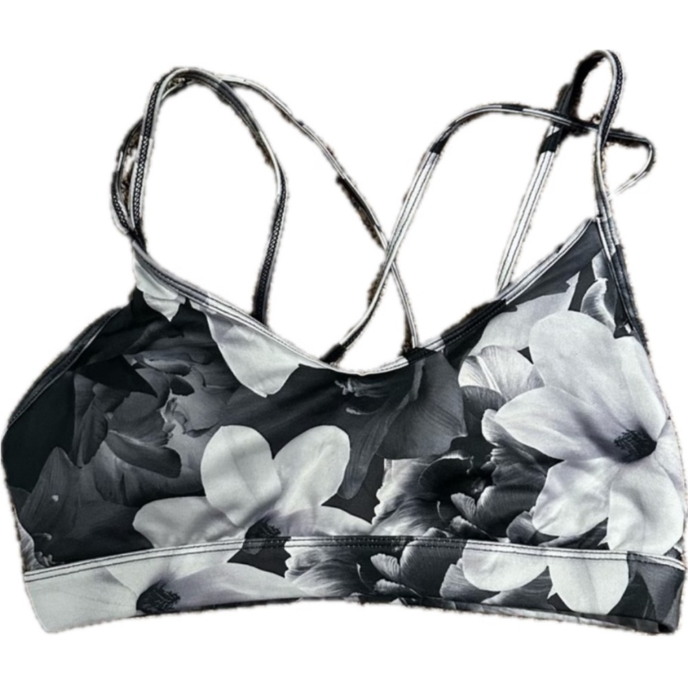 Old navy Floral Women's Bralette - Black and White